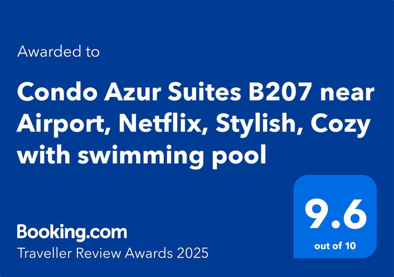 Condo Azur Suites B207 Near Airport, Netflix, Stylish, Cozy With Swimming Pool Lapu-Lapu City Dış mekan fotoğraf